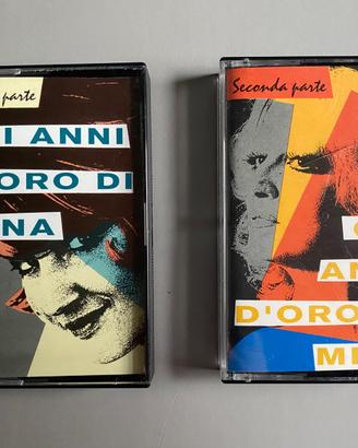 2 Audio cassette di Mina gli anni d’oro