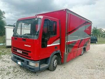 Eurocargo iveco 7514 paninoteca Pat.C