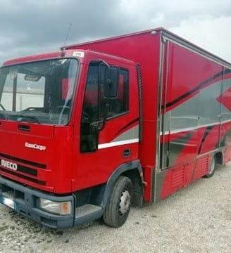 Eurocargo iveco 7514 paninoteca Pat.C