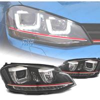 FARI VOLKSWAGEN VW GOLF 7 12-17 U-TYPE DRL DINAMIC