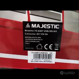 Majestic Torre Audio TS-84 BT/USB/SD/AUX