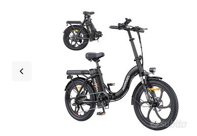 Bici elettrica pieghevole Hillmiles
