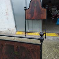 Letto antico  rete con elastici