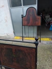 Letto antico  rete con elastici