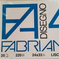 N.2 Album Fabriano F4  Liscio 24x33     220gr