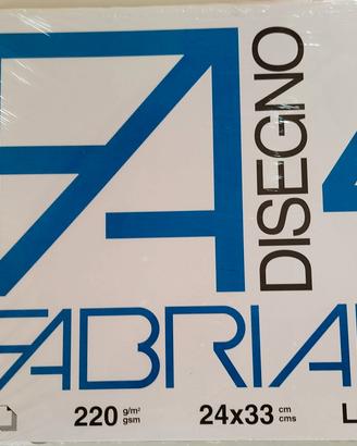N.2 Album Fabriano F4  Liscio 24x33     220gr