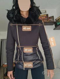 Giacca invernale nera Fracomina