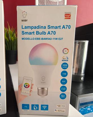 coppia di lampadine smart