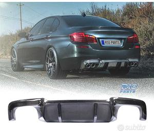 DIFFUSORE BMW F10 F11 LOOK M PERFORMANCE CARBONIO