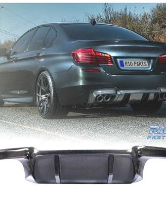 DIFFUSORE BMW F10 F11 LOOK M PERFORMANCE CARBONIO