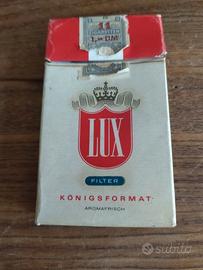 Pacchetto sigarette LUX vintage
