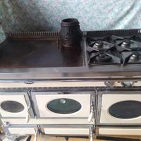 J. CORRADI stufa cucina a legna putagè combinata