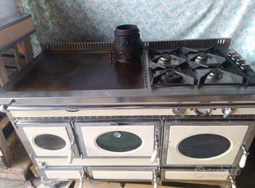 J. CORRADI stufa cucina a legna putagè combinata