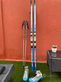 Sci da fondo Madshus kit con scarponi e racchette