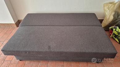 ÄLVDALEN
Divano letto a 3 posti, Knisa grigio 