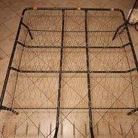 rete letto metallica