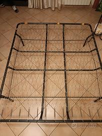 rete letto metallica