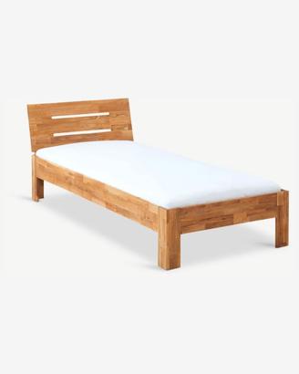 letti singoli in legno
