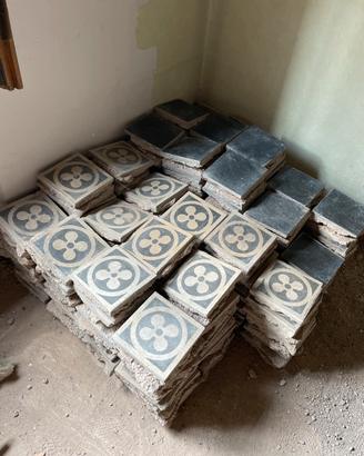 Lotto cementine antiche 1920