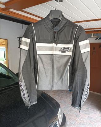 Giubbotto moto in pelle SUOMY