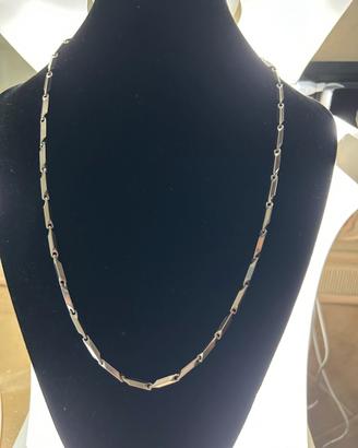 Collana Uomo in acciaio inossidabile. Lunga 55 cm