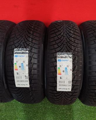 205 55 16 Gomme Invernali GoodYear Nuove 205 55R16