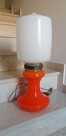 Lampada vintage design ’70 – arancione
