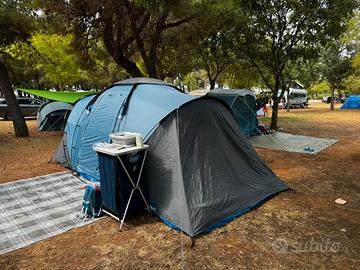 Tenda da campeggio 2 camere da letto