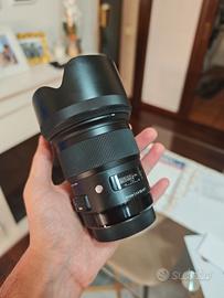SIGMA 50 1.4 Art per CANON (leggere descrizione)