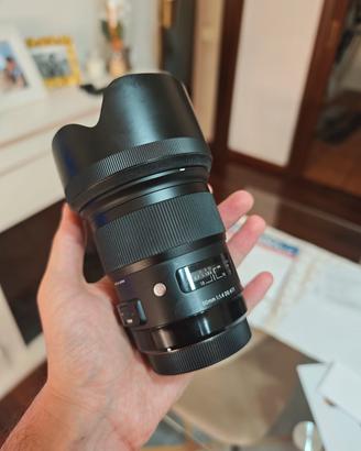 SIGMA 50 1.4 Art per CANON (leggere descrizione)