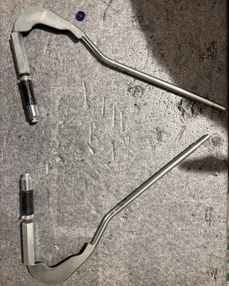 Staffe originali parabrezza alto Piaggio Beverly