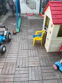 Piastre in pvc da giardino