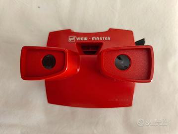 GAF View-Master Rosso Vintage + dischetti