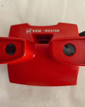 GAF View-Master Rosso Vintage + dischetti