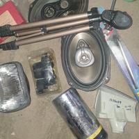 Vari pezzi di ricambio, crik, pastiche nuovi, case