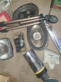 Vari pezzi di ricambio, crik, pastiche nuovi, case