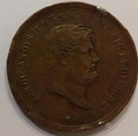 Regno Due Sicilie Ferdinando II 10 tornesi 1858 R!