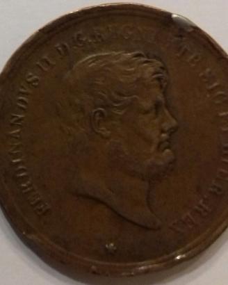 Regno Due Sicilie Ferdinando II 10 tornesi 1858 R!