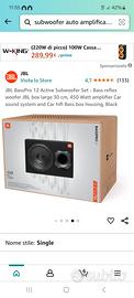 subwoofer auto jbl amplificato