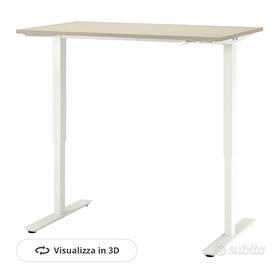 Scrivania regolabile in altezza ikea