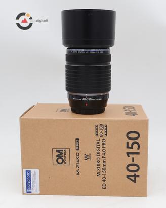 OM System 40-150mm f4 PRO Polyphoto Pari al nuovo