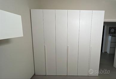 Armadio sei ante bianco
