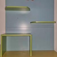 Scaffale Portagiochi in legno Disney