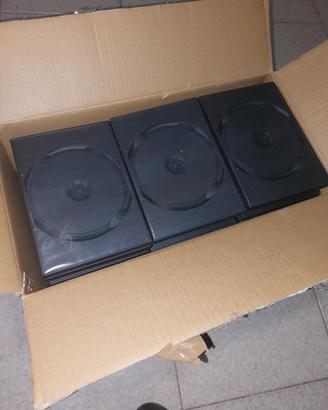 Custodie per dvd e cd  da 4 posti all'interno