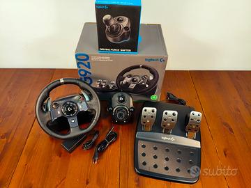 Logitech G920 Xbox - Volante + Pedaliera + Cambio