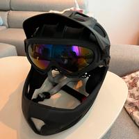 casco integrale down hill -mountain bike