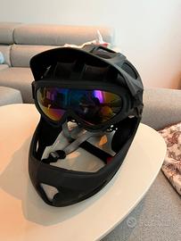 casco integrale down hill -mountain bike