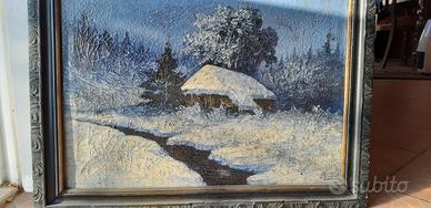 olio su tela firmato Kovari, inizio 900