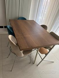 Tavolo Veneta cucina nuovo  140*90 + 6 sedie nuove