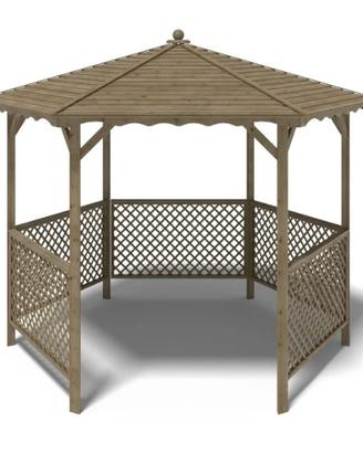 struttura per gazebo ottagonale 